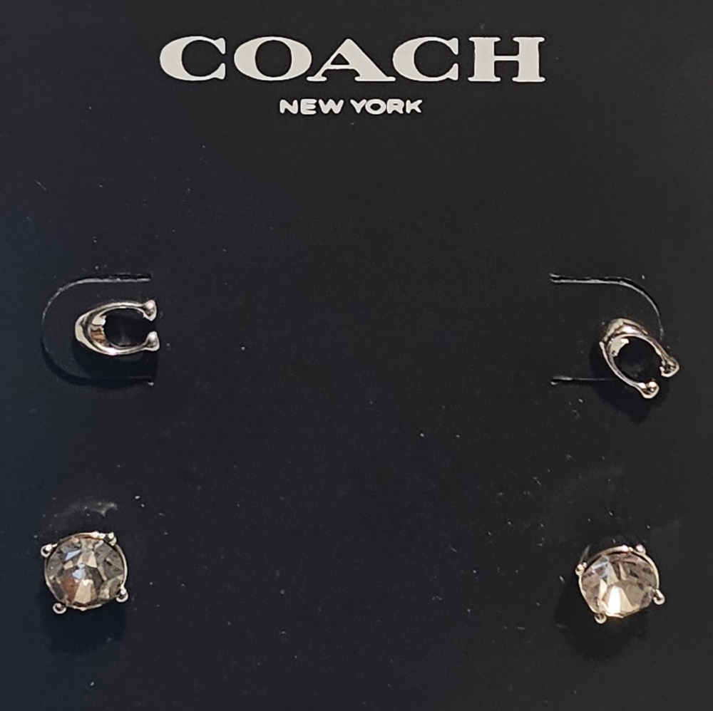 Coach Earring Set